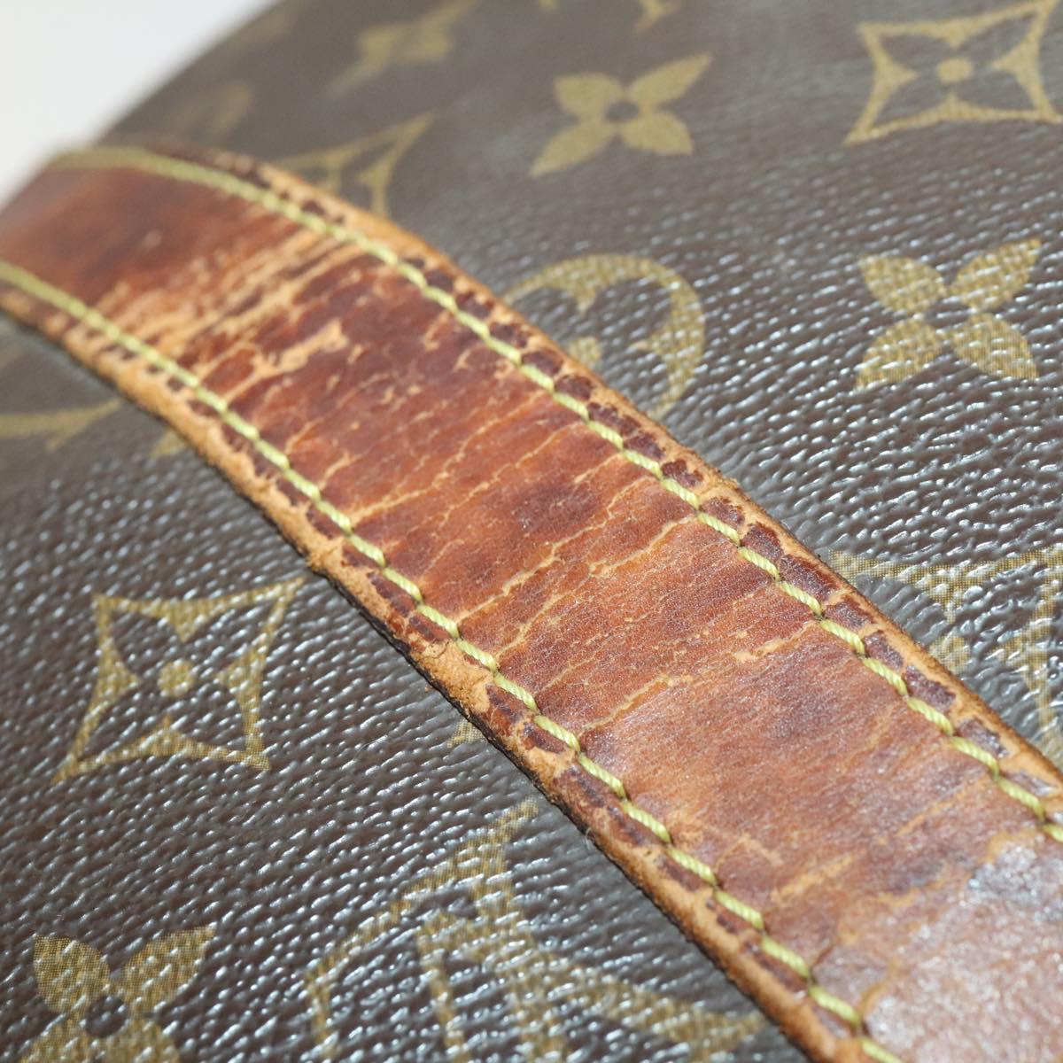 LOUIS VUITTON Monogram Keepall 50 Boston Bag M41426 LV Auth 140450