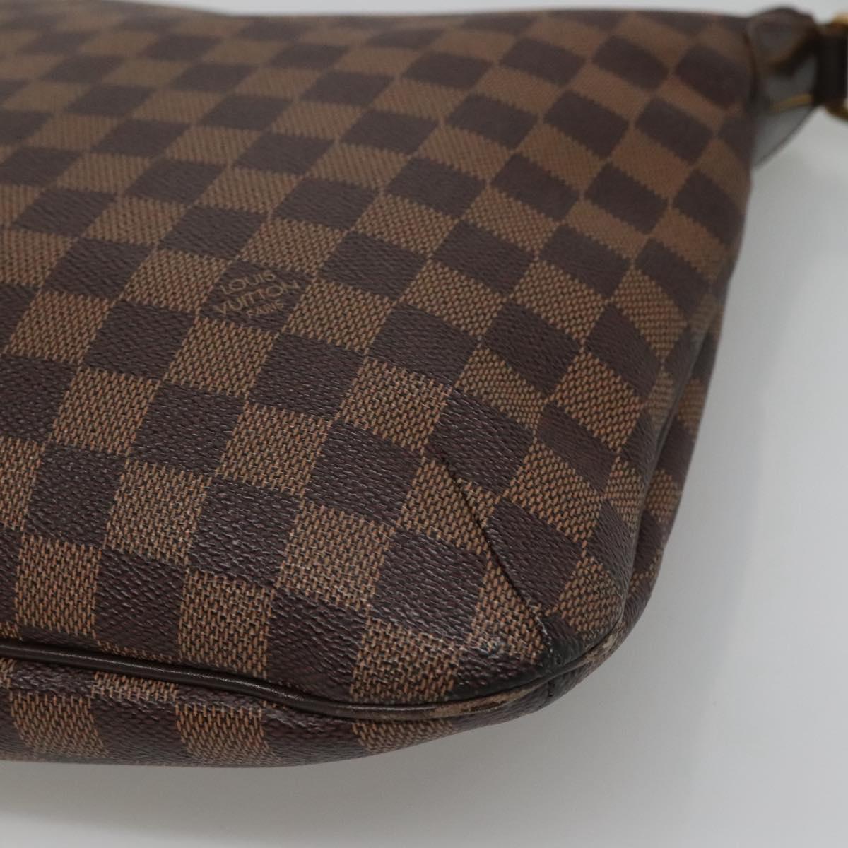 LOUIS VUITTON Damier Ebene Bloomsbury PM Shoulder Bag N42251 LV Auth 140460