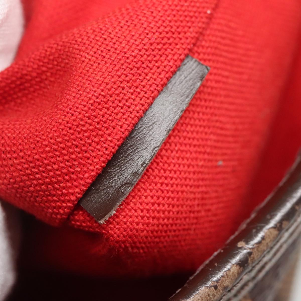 LOUIS VUITTON Damier Ebene Bloomsbury PM Shoulder Bag N42251 LV Auth 140460