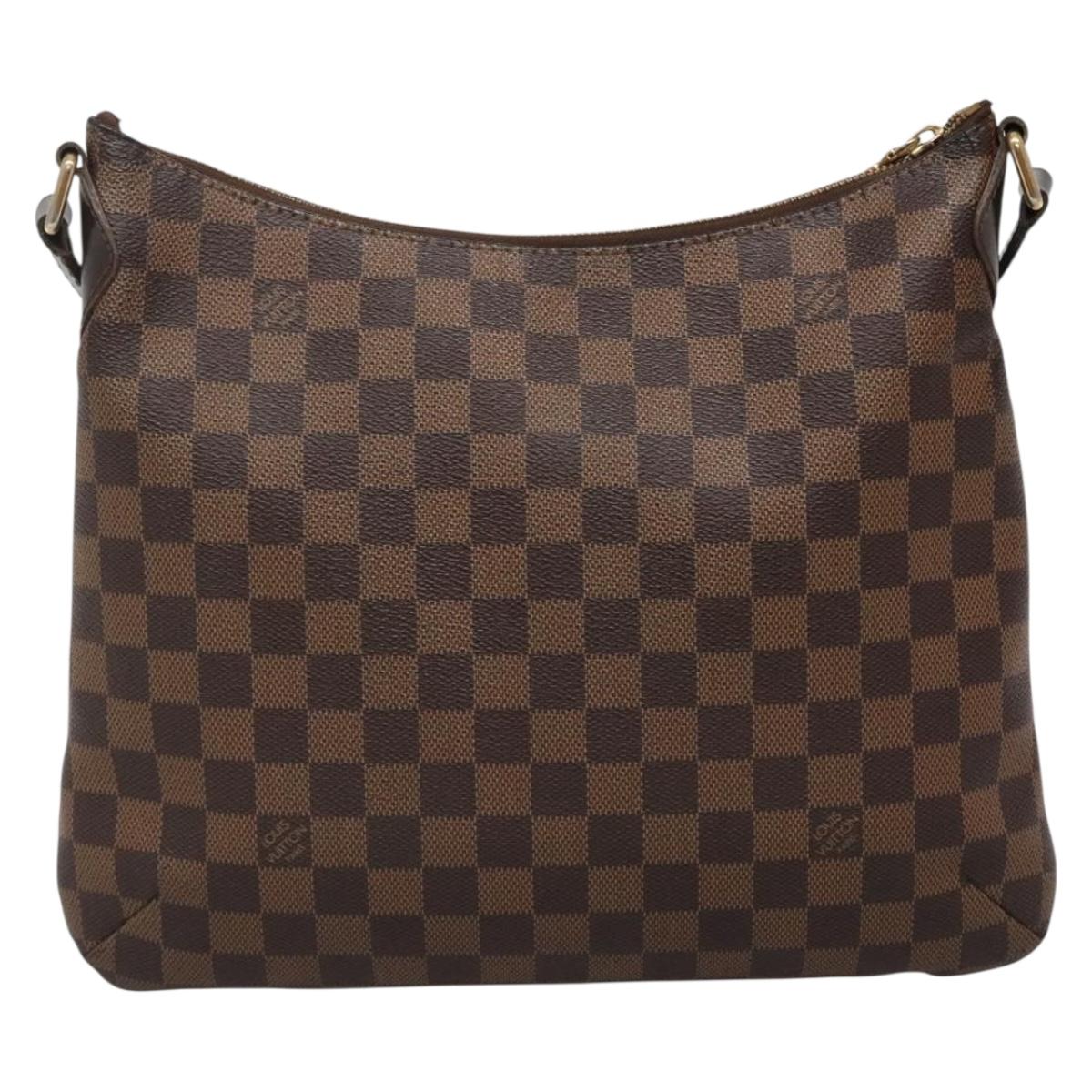 LOUIS VUITTON Damier Ebene Bloomsbury PM Shoulder Bag N42251 LV Auth 140460