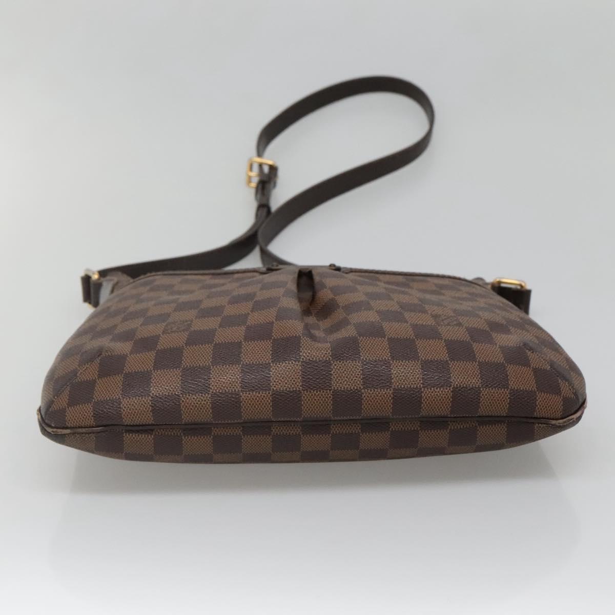 LOUIS VUITTON Damier Ebene Bloomsbury PM Shoulder Bag N42251 LV Auth 140460
