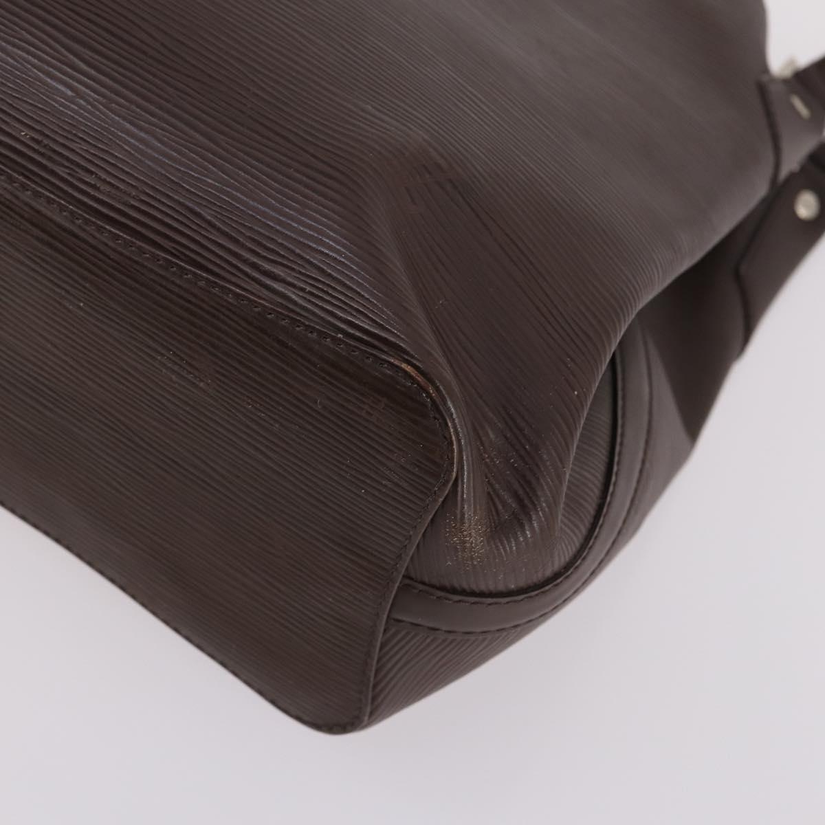 LOUIS VUITTON Epi Mandala MM Shoulder Bag Mocha M5889D LV Auth 140461