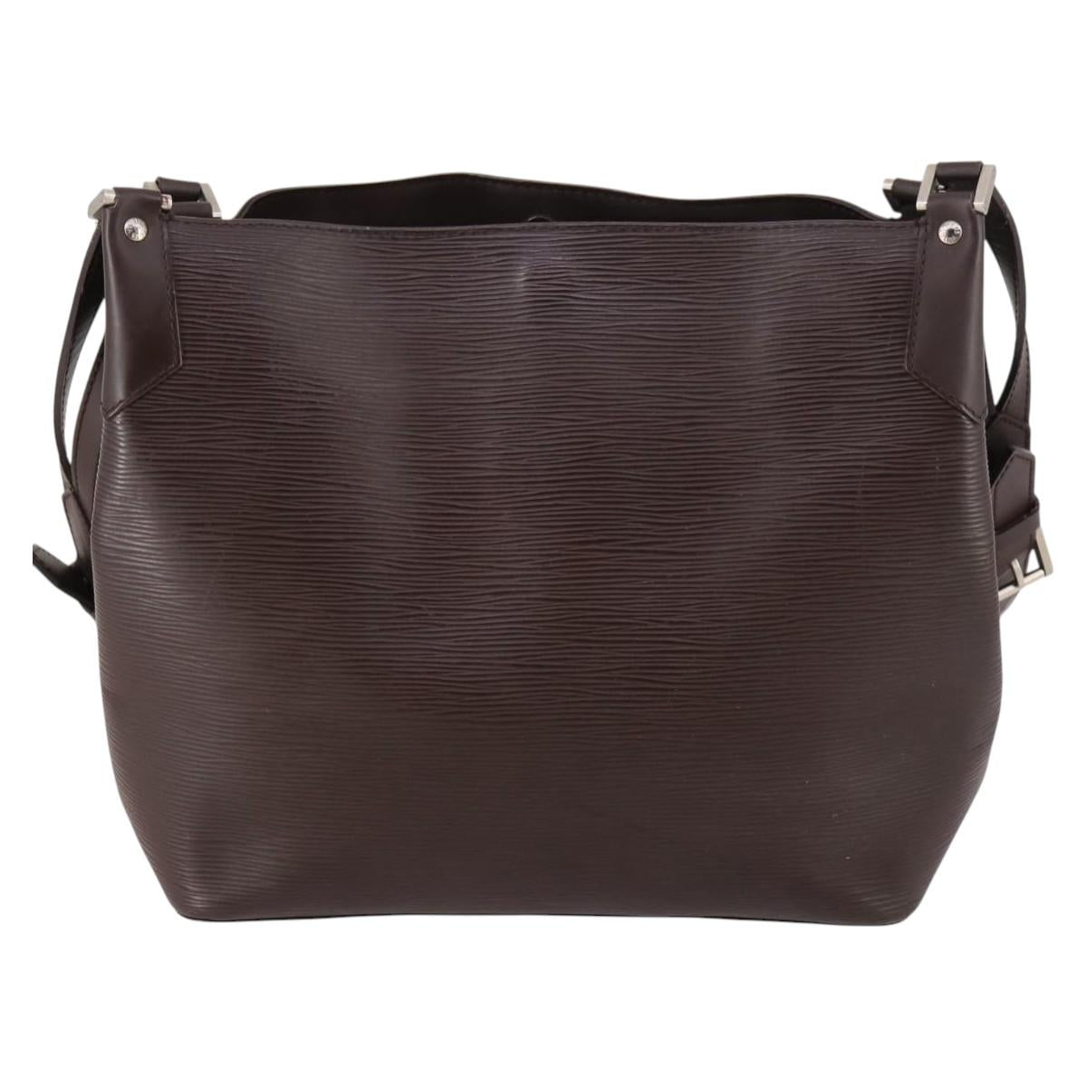 LOUIS VUITTON Epi Mandala MM Shoulder Bag Mocha M5889D LV Auth 140461