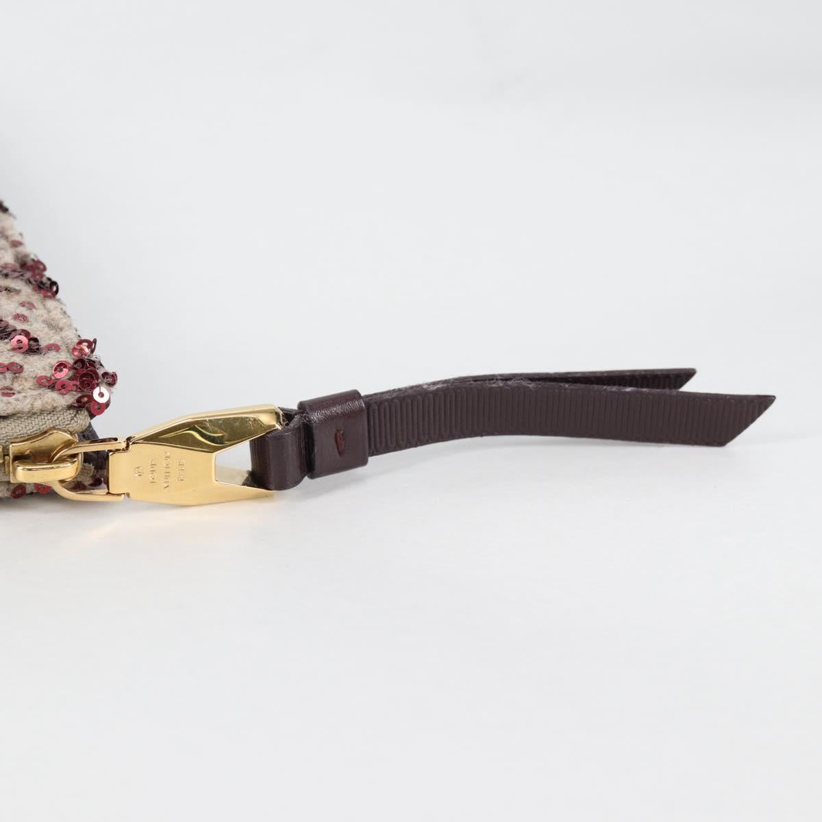 LOUIS VUITTON Monogram Sunshine Express Clutch Bag Bordeaux LV Auth 140504SAV
