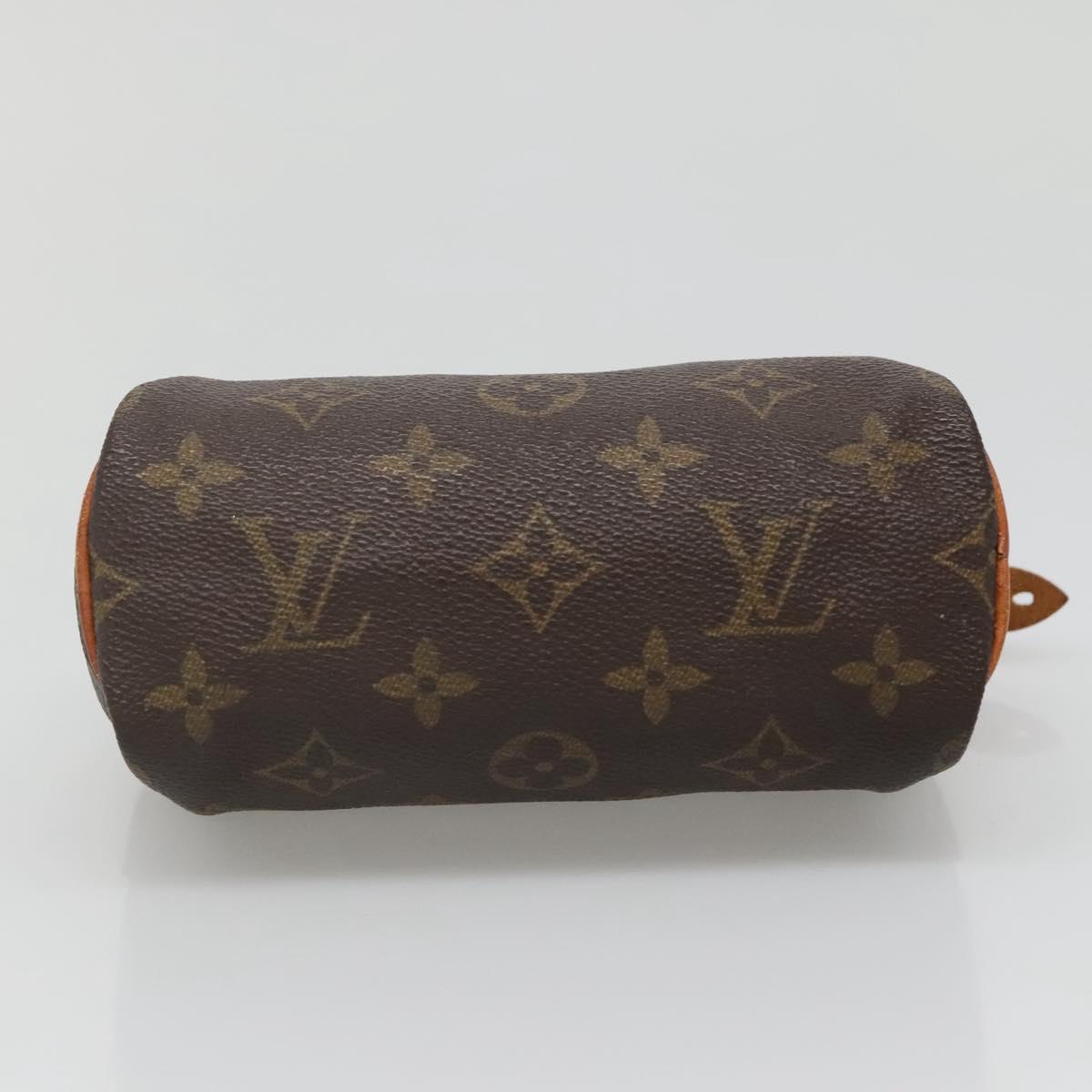 LOUIS VUITTON Monogram Mini Speedy Hand Bag M41534 LV Auth 140507