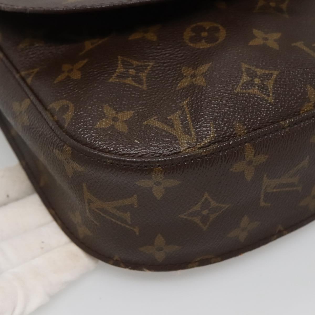 LOUIS VUITTON Monogram Saint Cloud GM Shoulder Bag M51242 LV Auth 140551