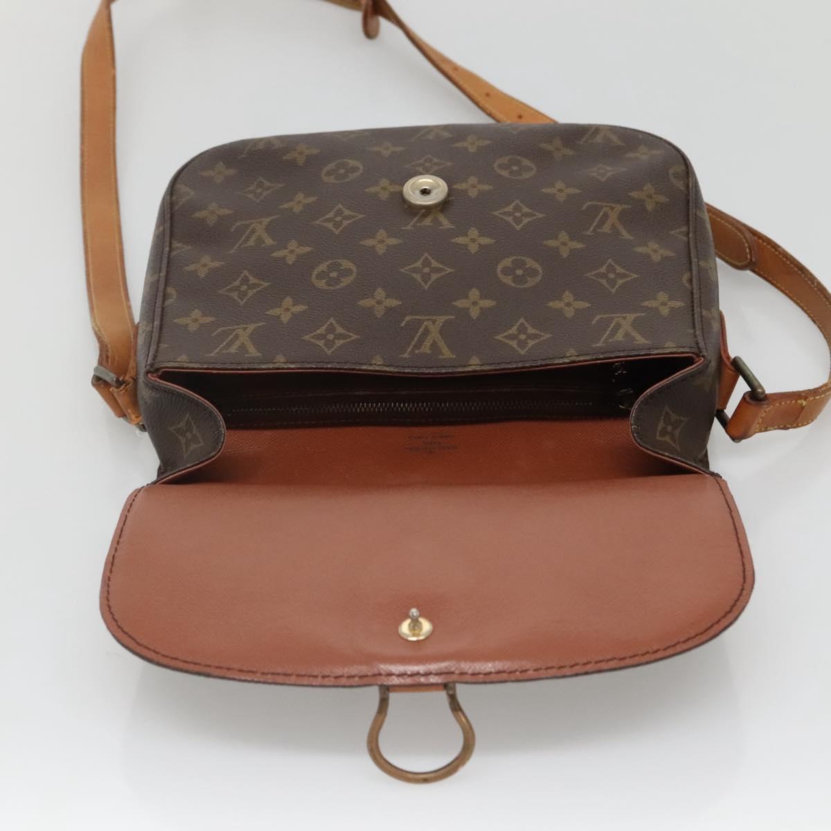LOUIS VUITTON Monogram Saint Cloud GM Shoulder Bag M51242 LV Auth 140551