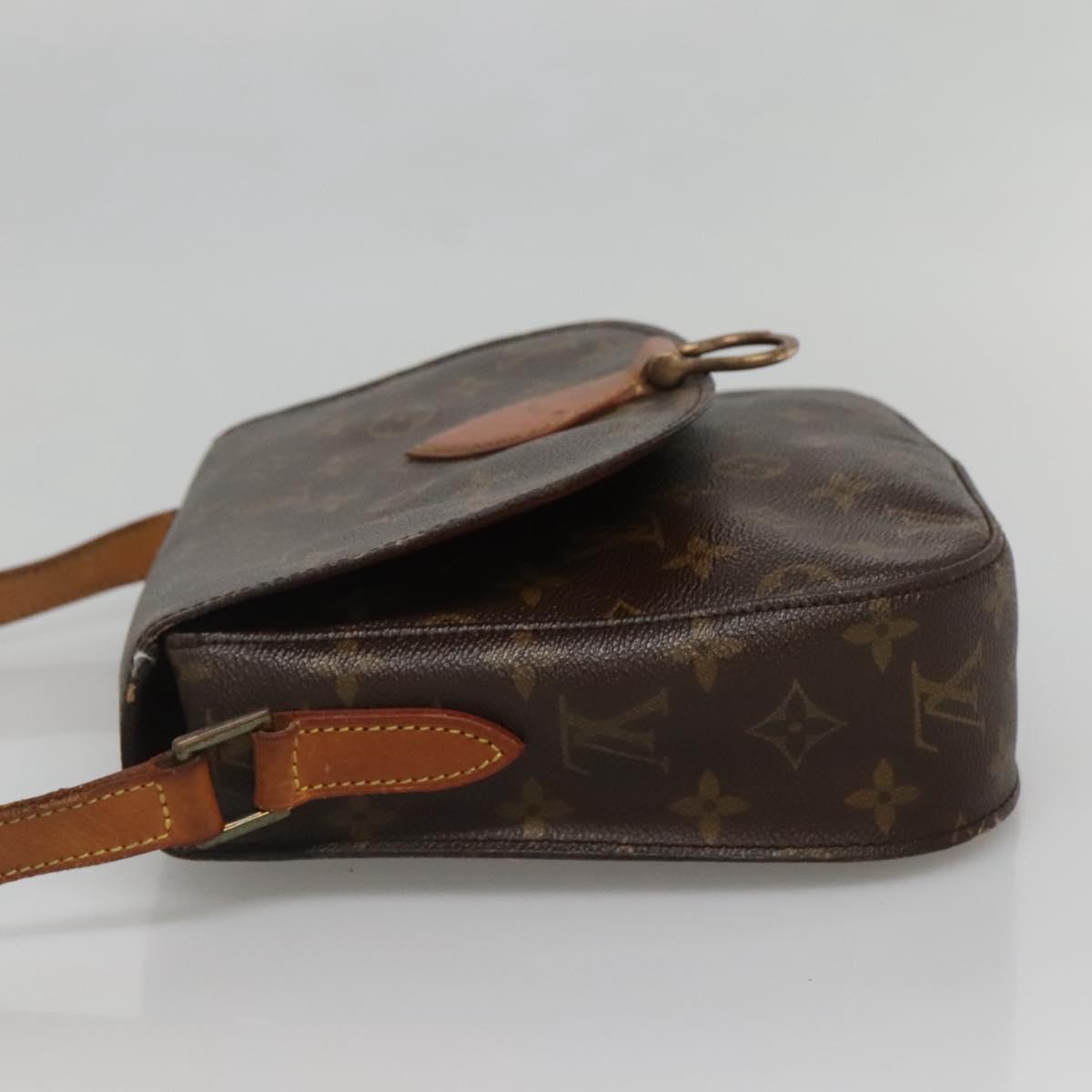 LOUIS VUITTON Monogram Saint Cloud GM Shoulder Bag M51242 LV Auth 140551