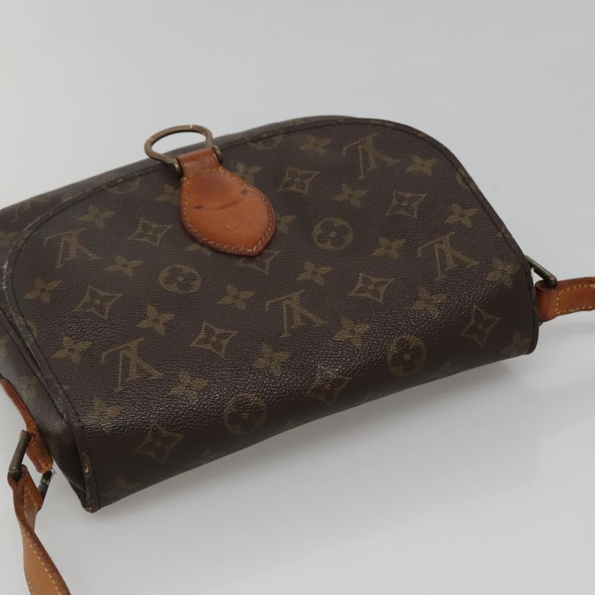 LOUIS VUITTON Monogram Saint Cloud GM Shoulder Bag M51242 LV Auth 140551