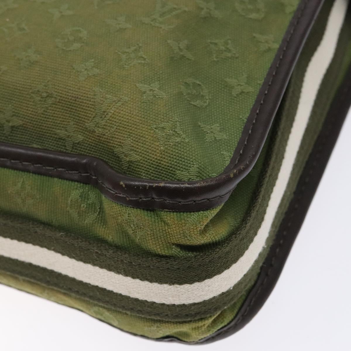 LOUIS VUITTON Monogram Mini Besace Mary Kate Bag TST Khaki M92322 LV Auth 140570