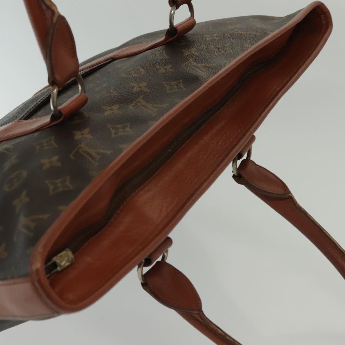 LOUIS VUITTON Monogram Sac Weekend PM Hand Bag M42425 LV Auth 140575