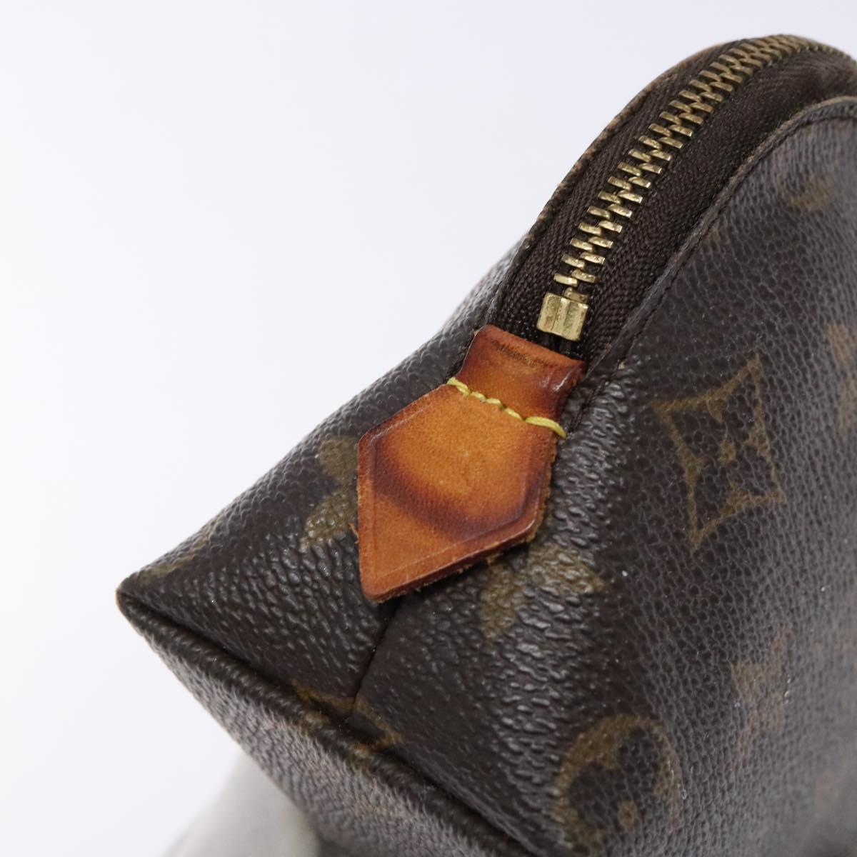 LOUIS VUITTON Monogram Pochette Cosmetic PM Pouch M43998 LV Auth 140579