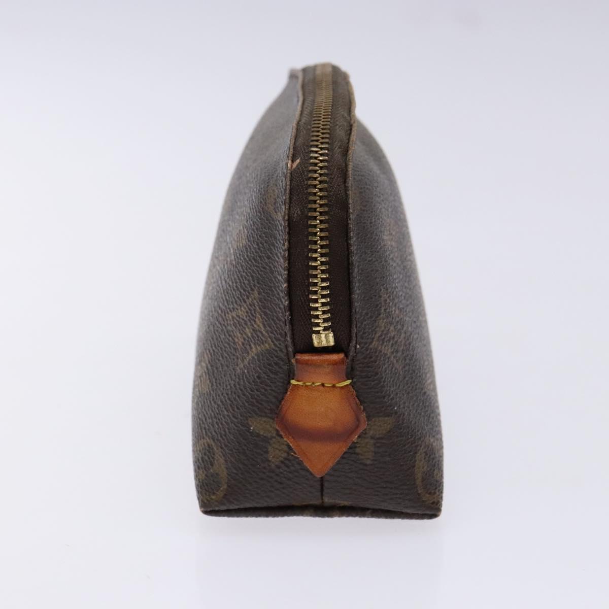 LOUIS VUITTON Monogram Pochette Cosmetic PM Pouch M43998 LV Auth 140579