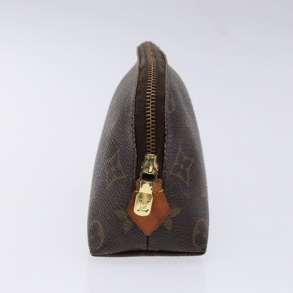 LOUIS VUITTON Monogram Pochette Cosmetic PM Pouch M43998 LV Auth 140579