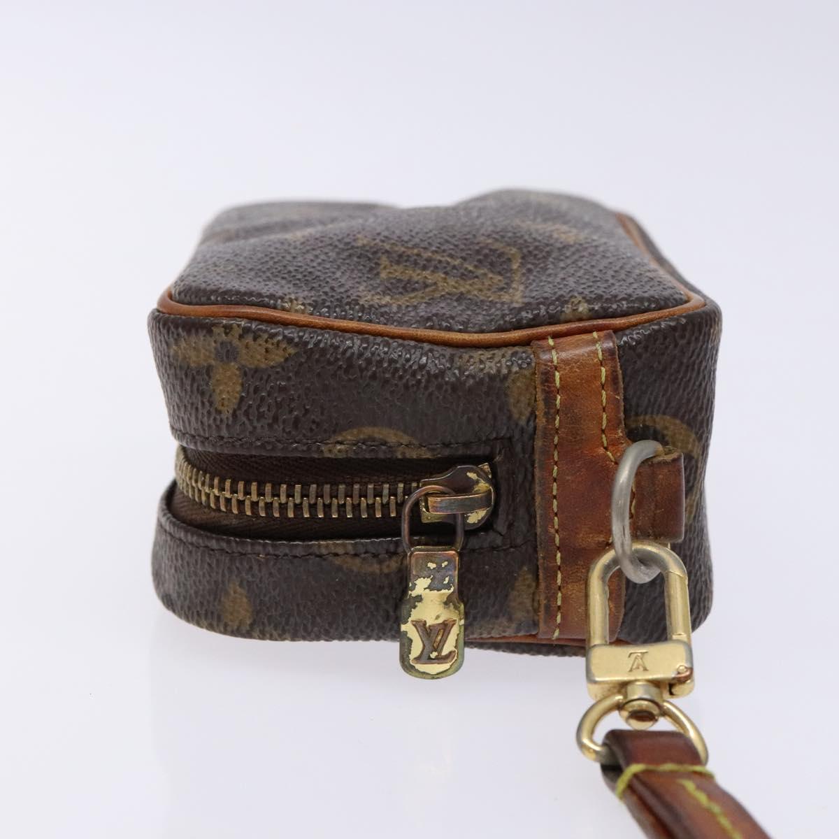 LOUIS VUITTON Monogram Trousse Wapity Pouch M58030 LV Auth 140581