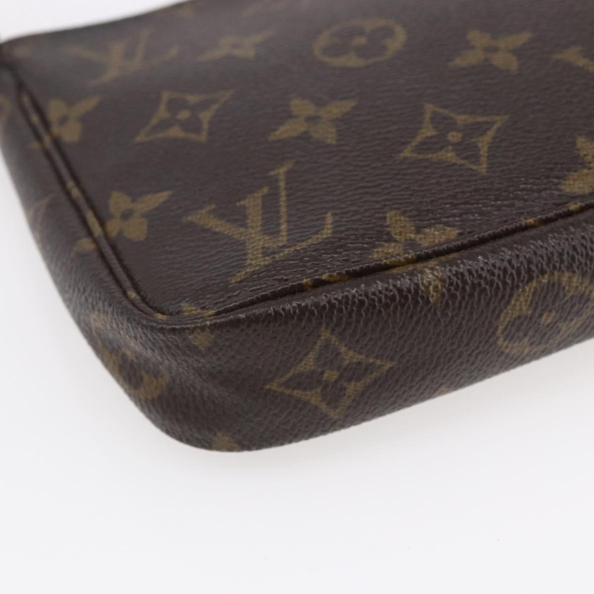 LOUIS VUITTON Monogram Pochette Accessoires Pouch M51980 LV Auth 140582