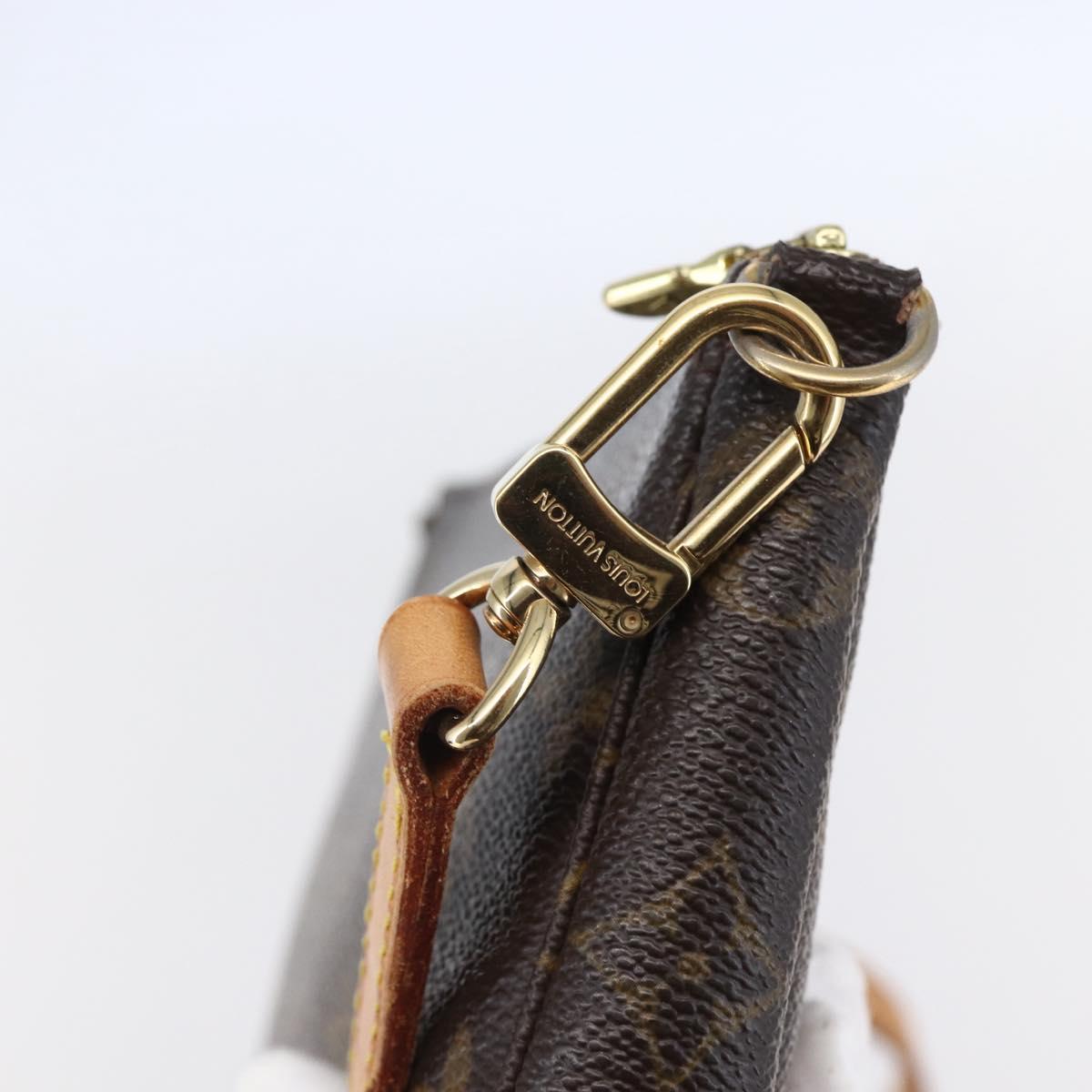 LOUIS VUITTON Monogram Pochette Accessoires Pouch M51980 LV Auth 140582