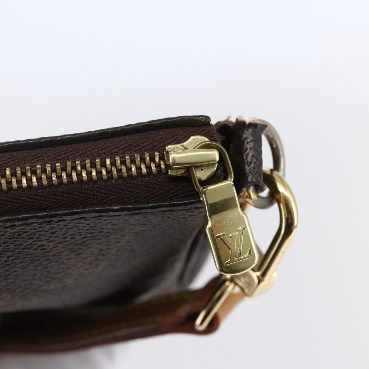 LOUIS VUITTON Monogram Pochette Accessoires Pouch M51980 LV Auth 140582