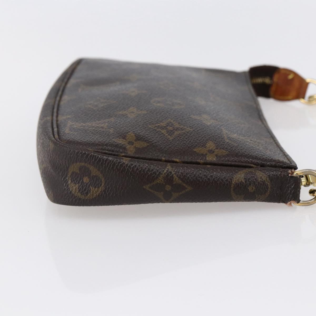 LOUIS VUITTON Monogram Pochette Accessoires Pouch M51980 LV Auth 140582