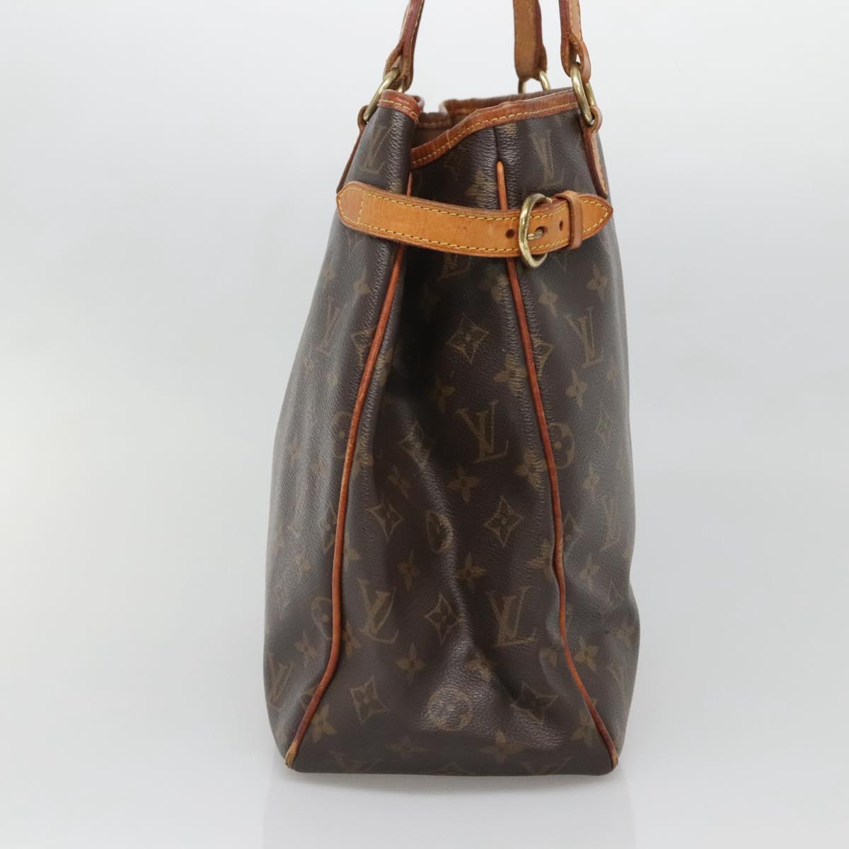 LOUIS VUITTON Monogram Batignolles Vertical Tote Bag M51153 LV Auth 140587