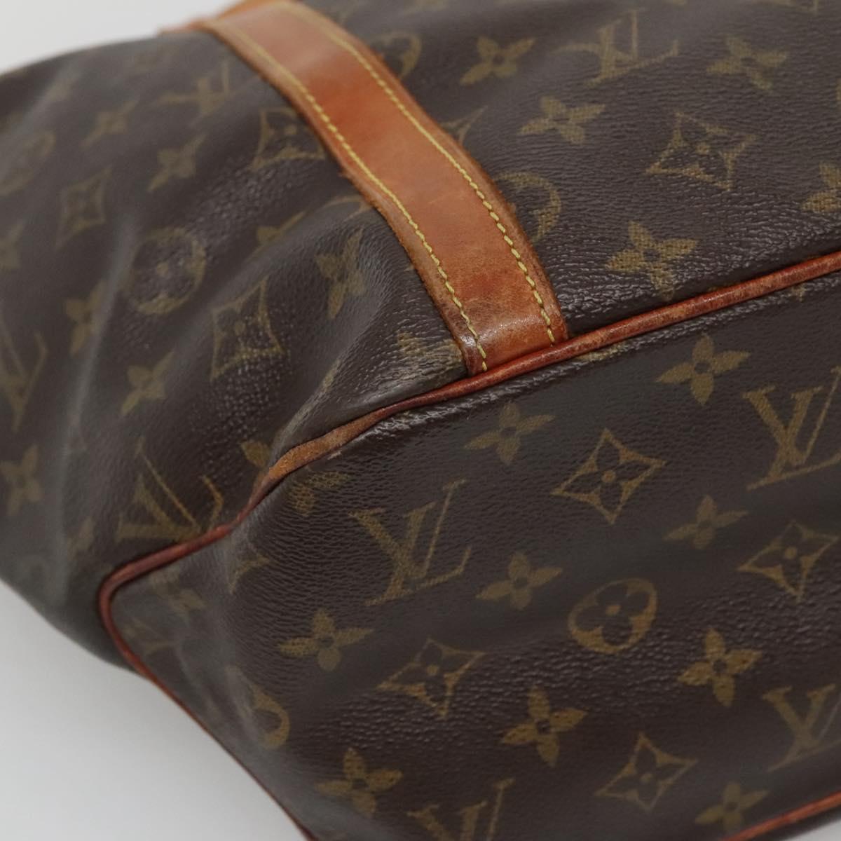 LOUIS VUITTON Monogram Sac Shopping Tote Bag M51108 LV Auth 140590