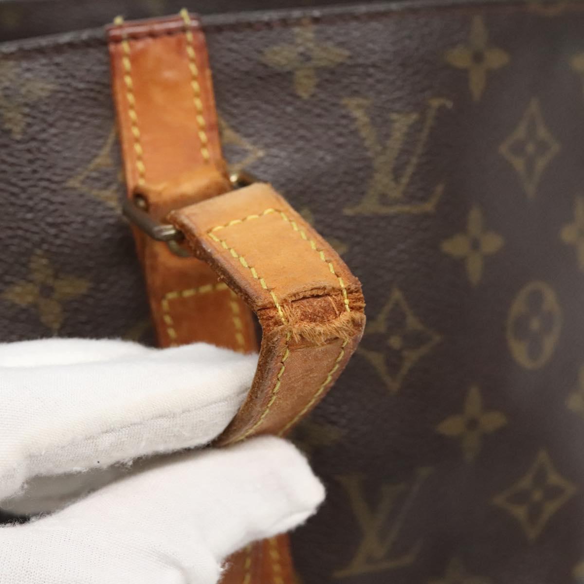 LOUIS VUITTON Monogram Sac Shopping Tote Bag M51108 LV Auth 140590