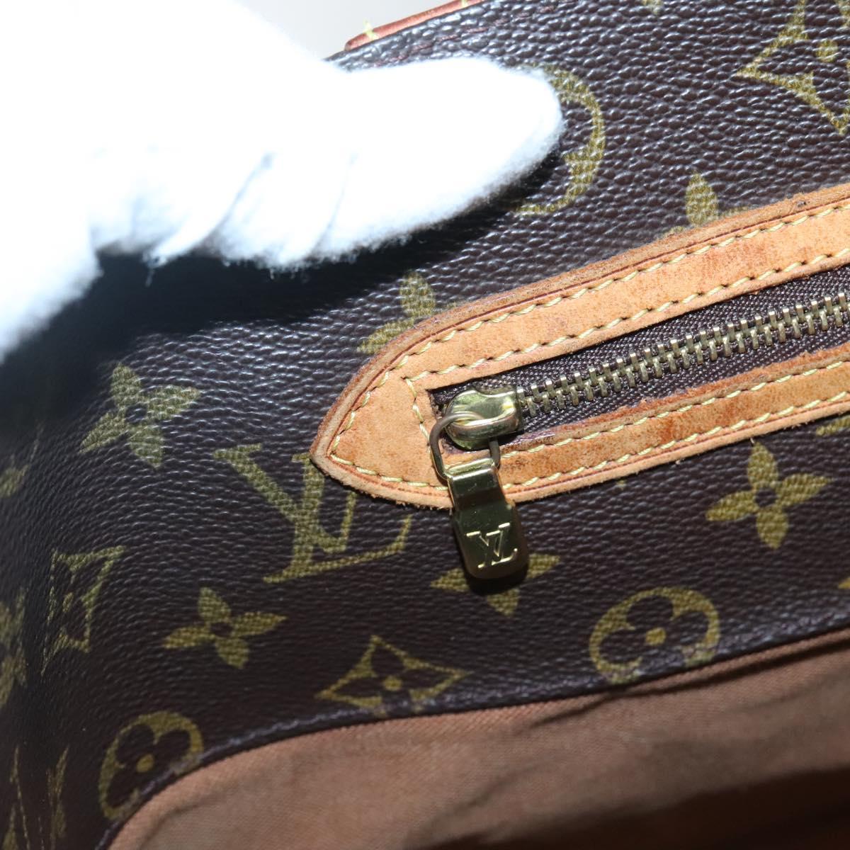 LOUIS VUITTON Monogram Sac Shopping Tote Bag M51108 LV Auth 140590