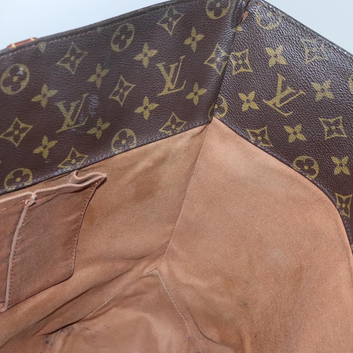 LOUIS VUITTON Monogram Sac Shopping Tote Bag M51108 LV Auth 140590