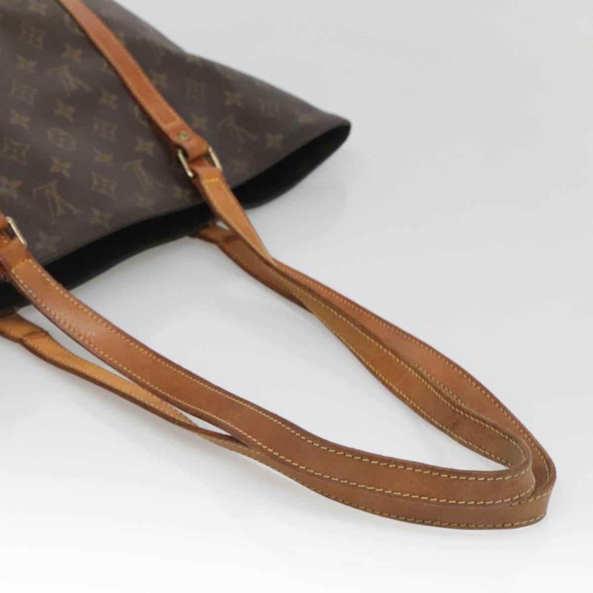 LOUIS VUITTON Monogram Sac Shopping Tote Bag M51108 LV Auth 140590