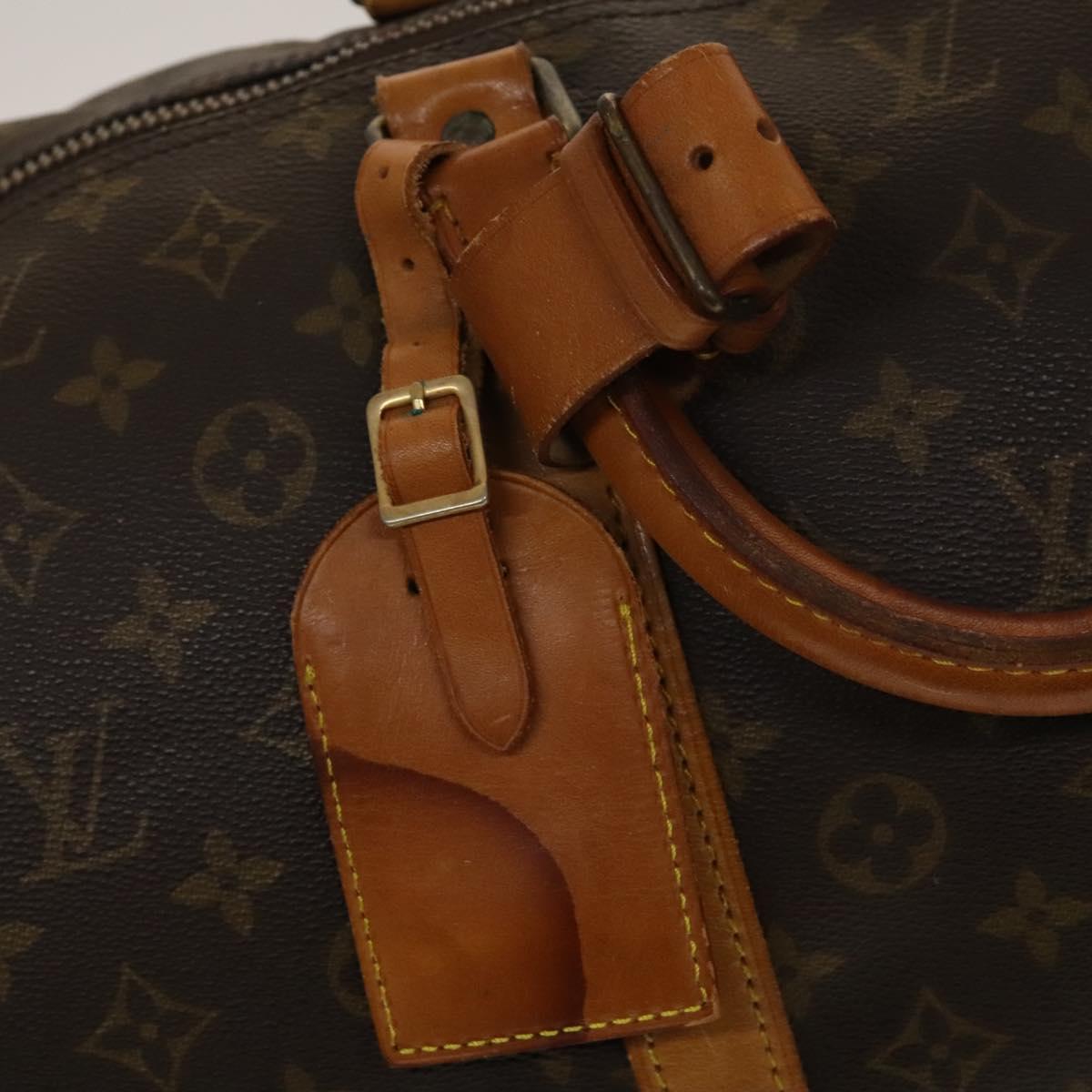 LOUIS VUITTON Monogram Keepall 60 Boston Bag M41422 LV Auth 140594