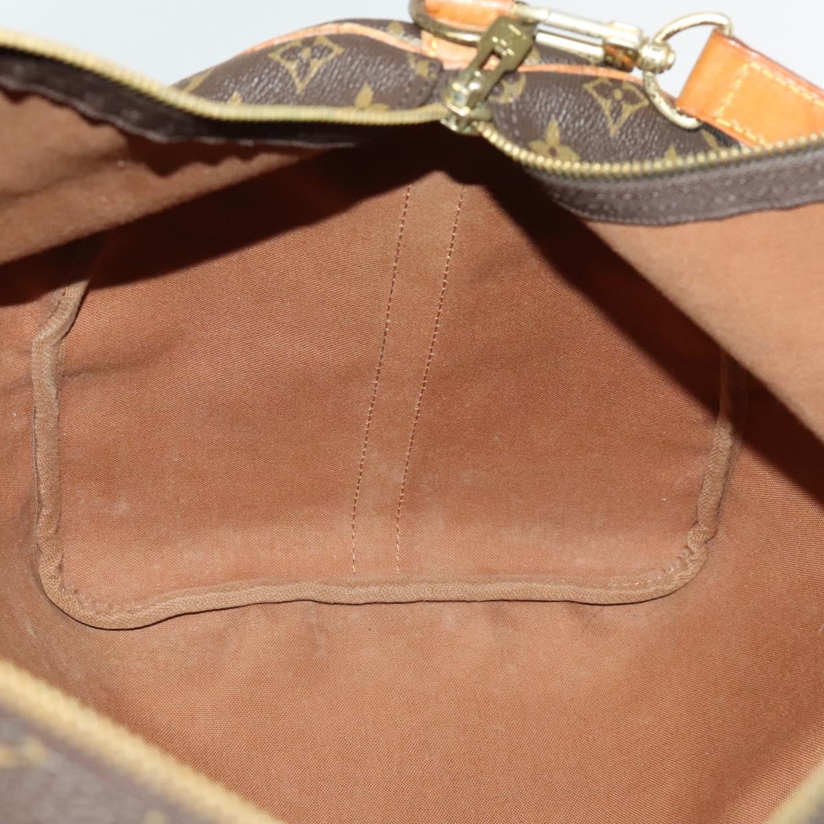 LOUIS VUITTON Monogram Keepall Bandouliere 55 Boston Bag M41414 LV Auth 140596