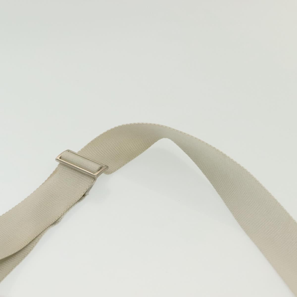PRADA Shoulder Bag Nylon Pink Silver Auth 140622