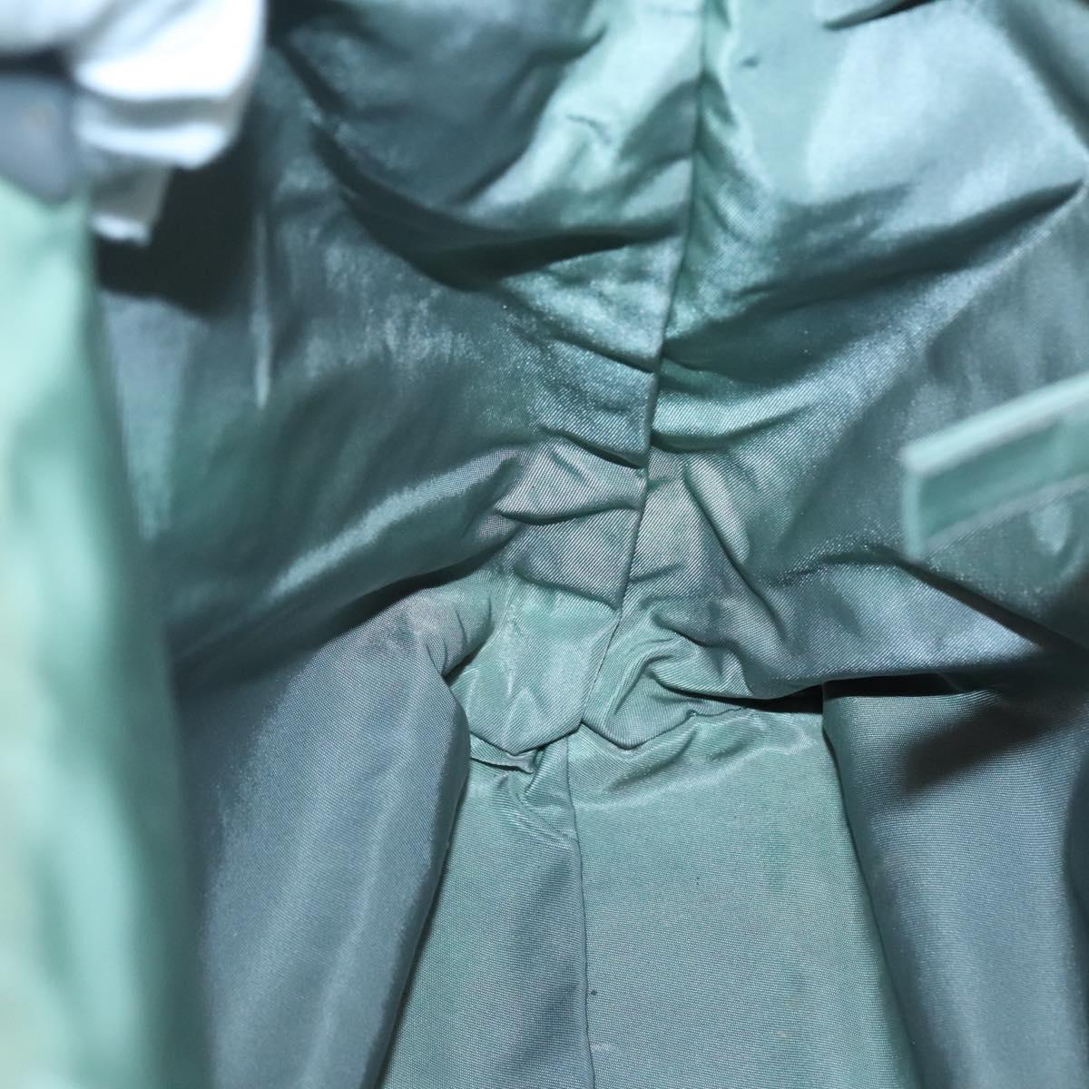 PRADA Hand Bag Nylon Khaki Auth 140626