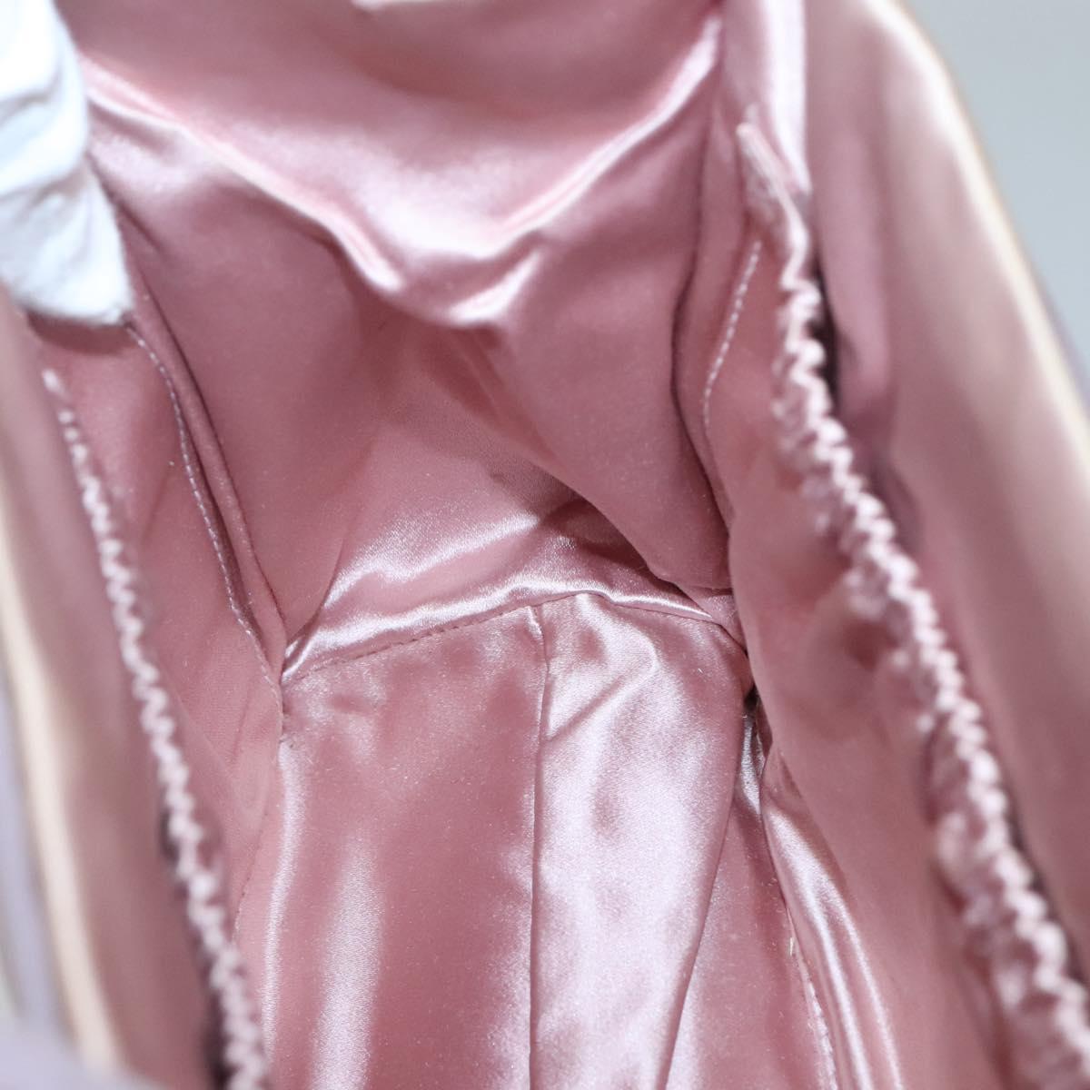 PRADA Hand Bag Nylon Pink Auth 140627