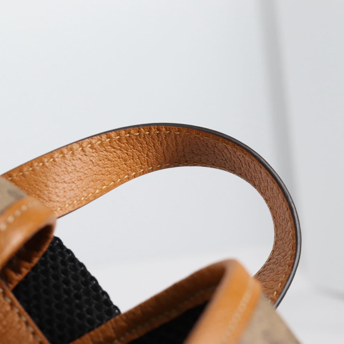 GUCCI GUCCIxDisney GG Supreme Backpack PVC Beige Gold 552884 Auth 140648M