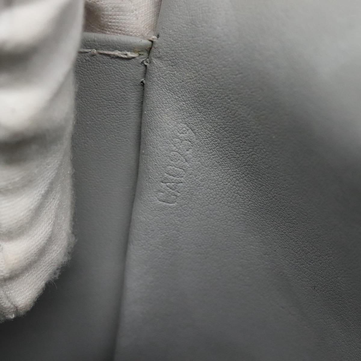 LOUIS VUITTON Monogram Vernis Columbus Tote Bag Gris M91028 LV Auth 140651