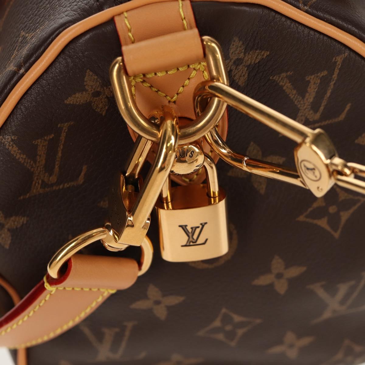 LOUIS VUITTON Monogram Speedy P9 Bandouliere 25 Hand Bag M24443 LV Auth 140686SM