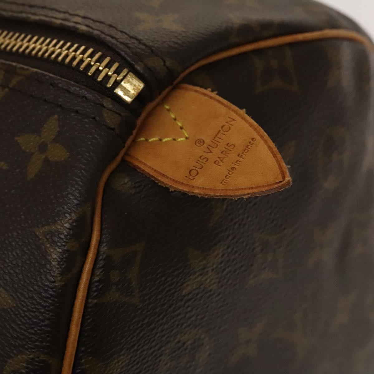 LOUIS VUITTON Monogram Keepall 55 Boston Bag M41424 LV Auth 140707