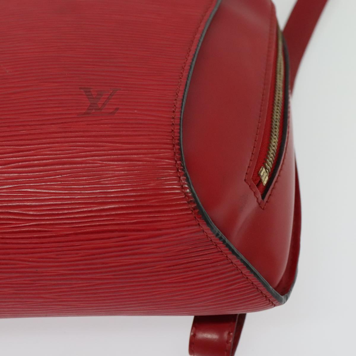 LOUIS VUITTON Epi Mabillon Backpack Castilian Red M52237 LV Auth 140708