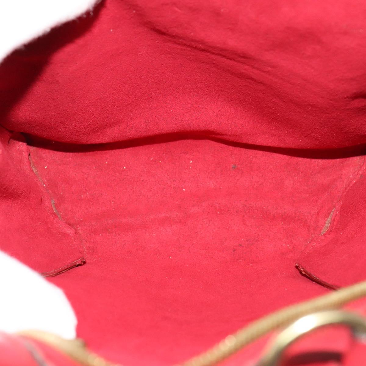 LOUIS VUITTON Epi Mabillon Backpack Castilian Red M52237 LV Auth 140708