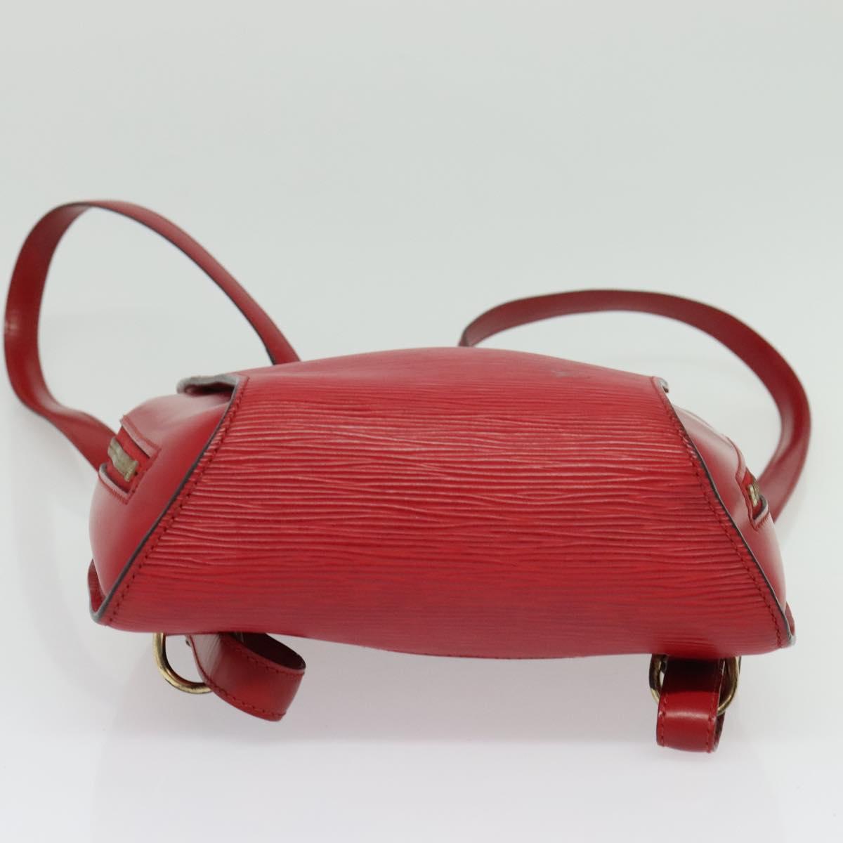 LOUIS VUITTON Epi Mabillon Backpack Castilian Red M52237 LV Auth 140708