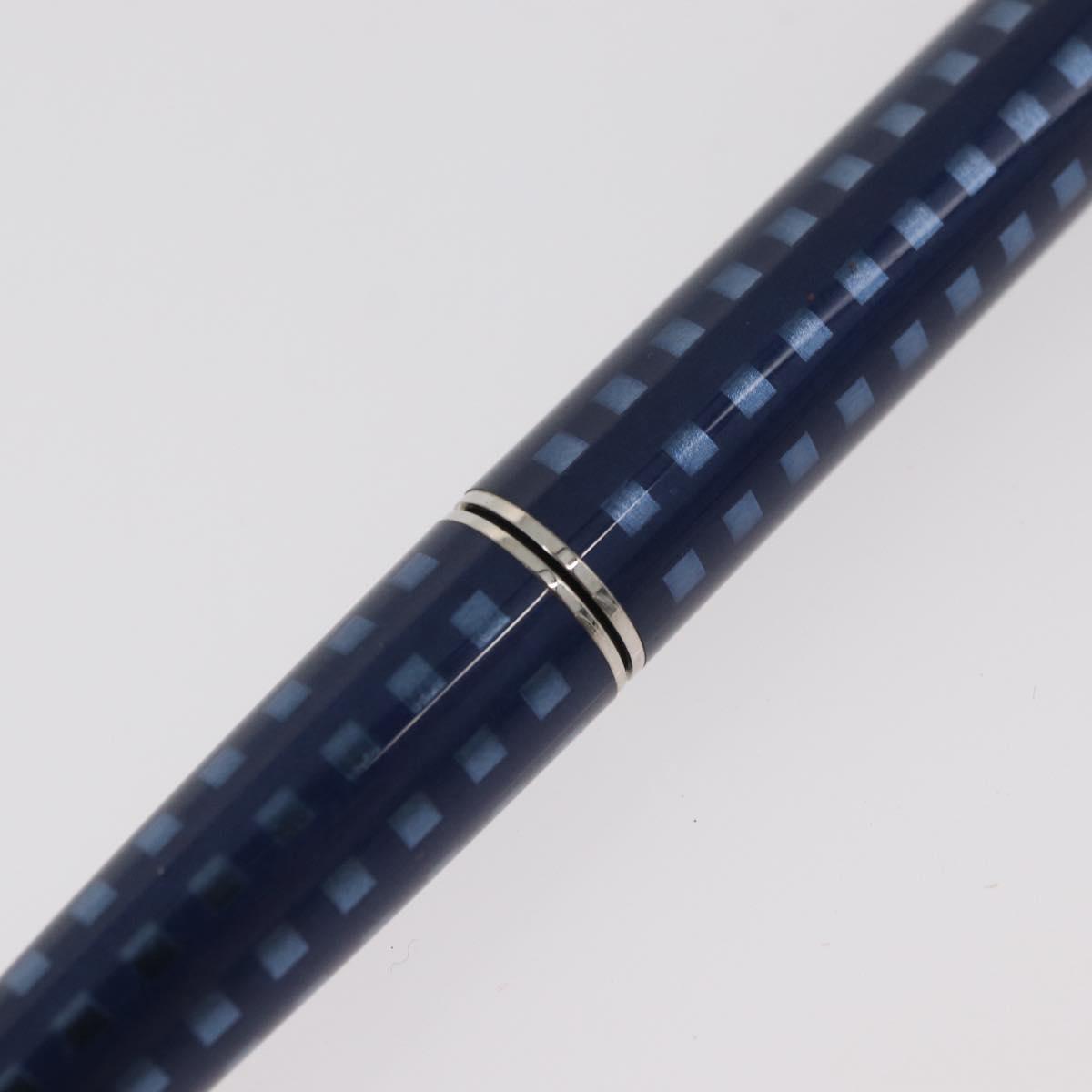 LOUIS VUITTON Jet Rack Set Pen metal Blue Gray LV Auth 140730
