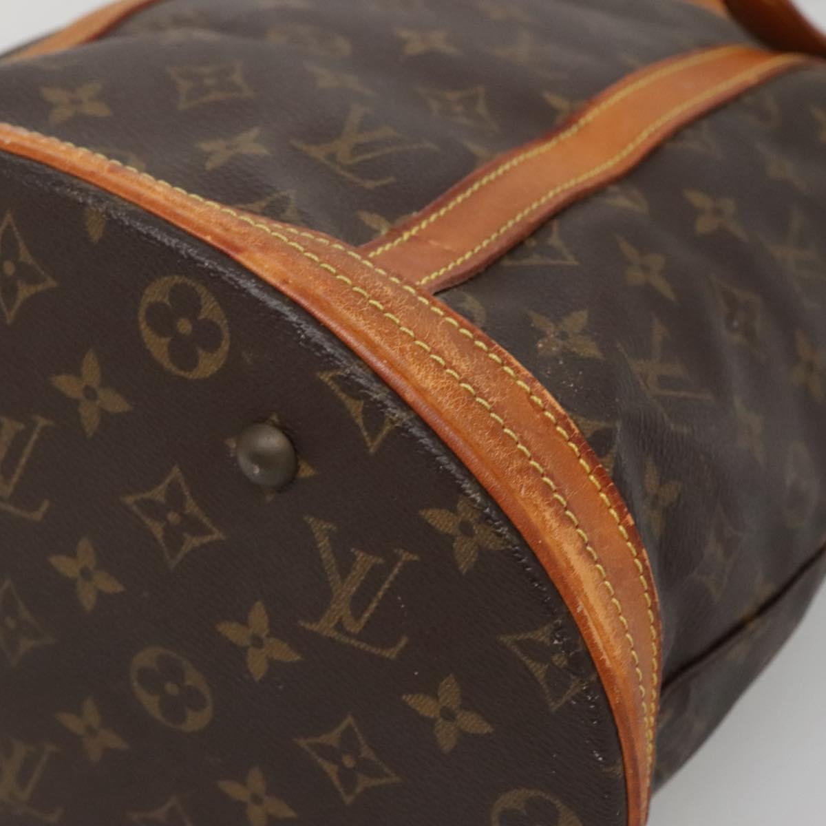 LOUIS VUITTON Monogram Bucket GM Shoulder Bag M42236 LV Auth 140740