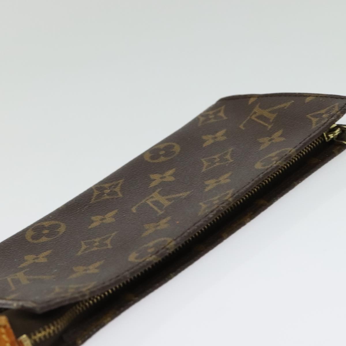 LOUIS VUITTON Monogram Bucket GM Accessory Pouch LV Auth 140741