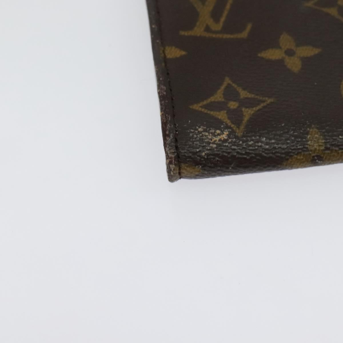 LOUIS VUITTON Monogram Bucket GM Accessory Pouch LV Auth 140741