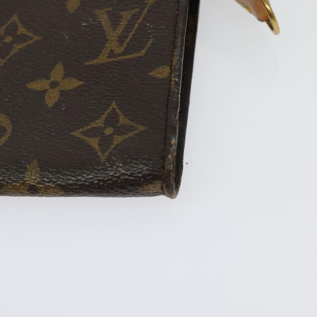 LOUIS VUITTON Monogram Bucket GM Accessory Pouch LV Auth 140741
