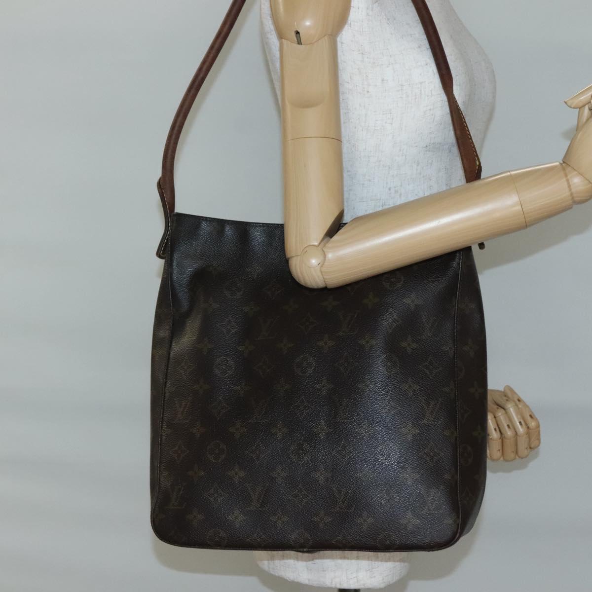 LOUIS VUITTON Monogram Looping GM Shoulder Bag M51145 LV Auth 140743