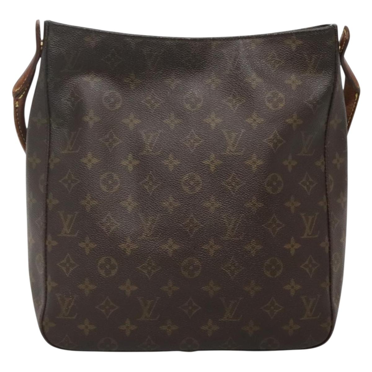 LOUIS VUITTON Monogram Looping GM Shoulder Bag M51145 LV Auth 140743