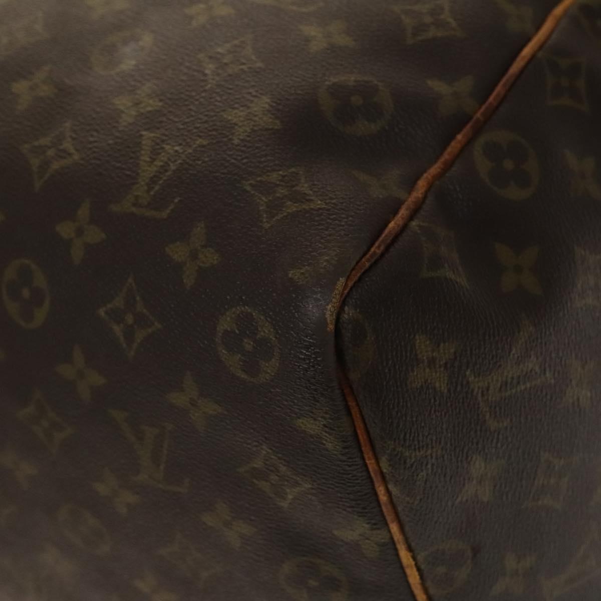 LOUIS VUITTON Monogram Keepall 60 Boston Bag M41422 LV Auth 140746