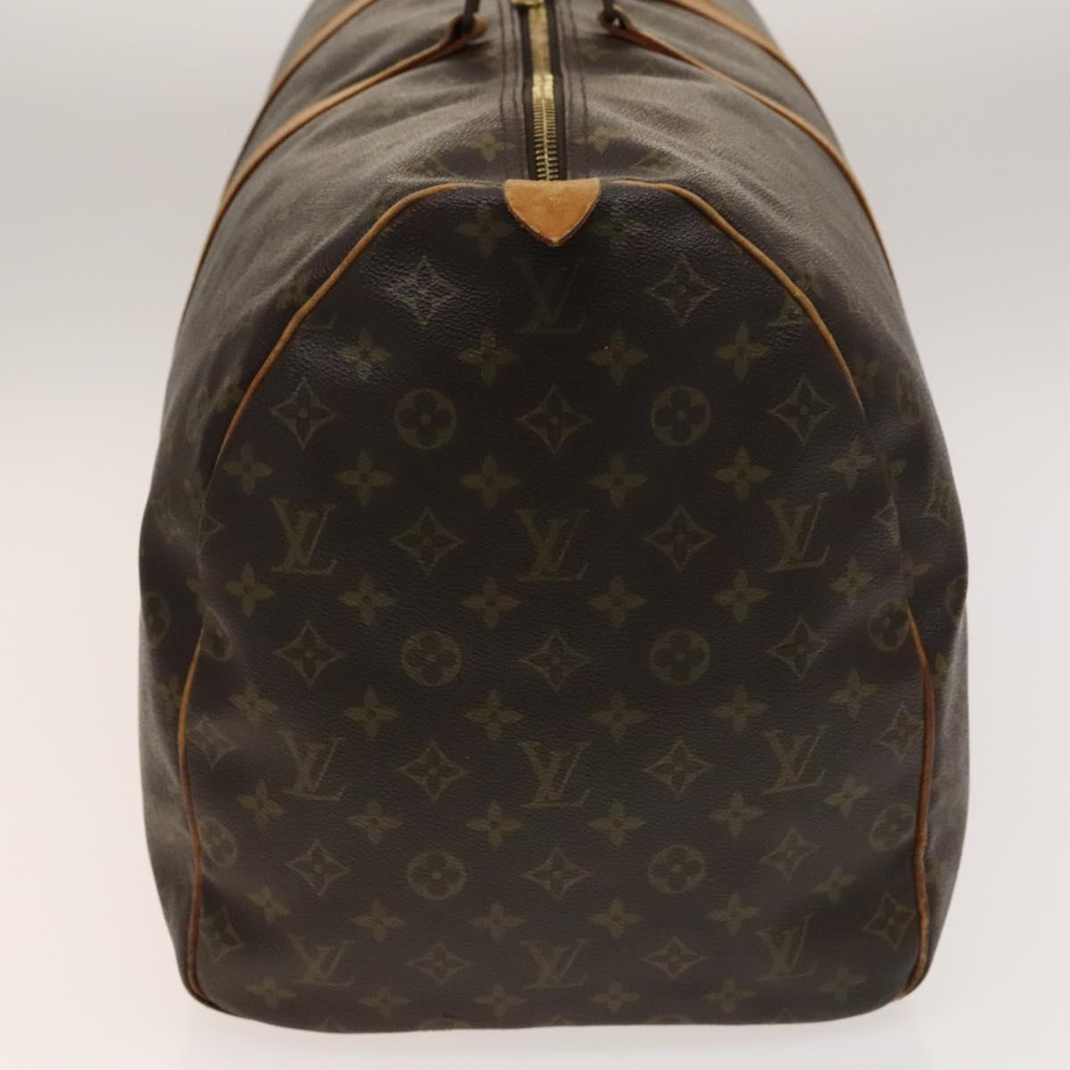 LOUIS VUITTON Monogram Keepall 60 Boston Bag M41422 LV Auth 140746
